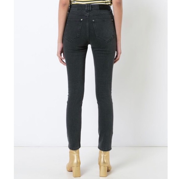Anine Bing black highwaisted skinny jeans - Picture 3 of 8